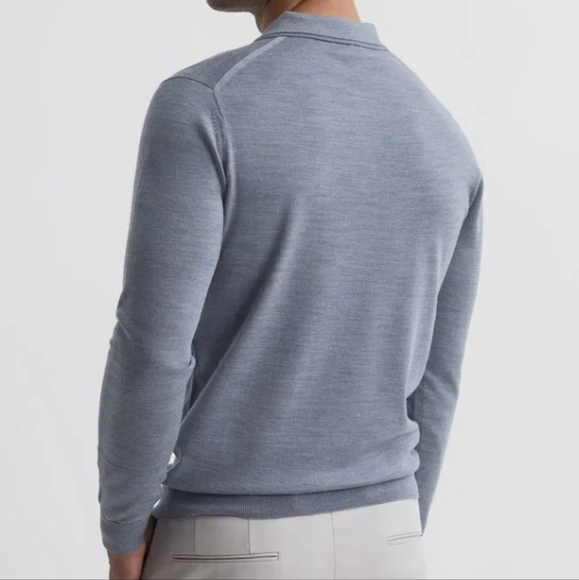 🖤BUY 2 GET 1 FREE Trafford Merino Button Polo Shirt - Picture 4 of 14